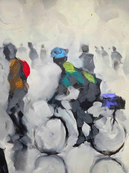 Harold Braul - On My Way 40x30