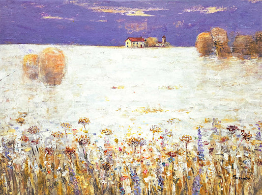 Oleg Sceniov - Homestead at Dawn 18x24