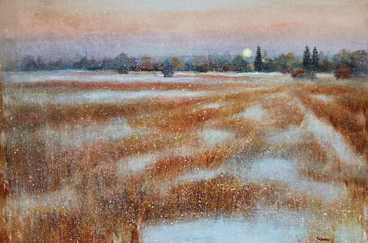 Oleg Sceniov - The First Snowfall 24x36