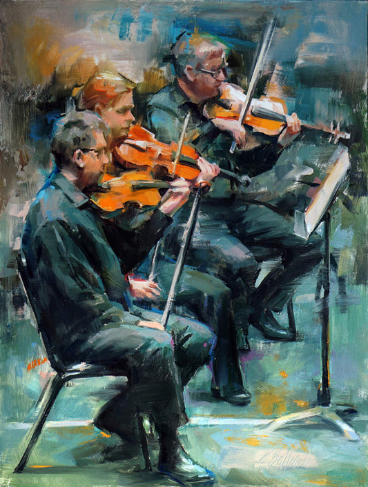 Patricia Bellersoe - Trio Sarcelle 12x9