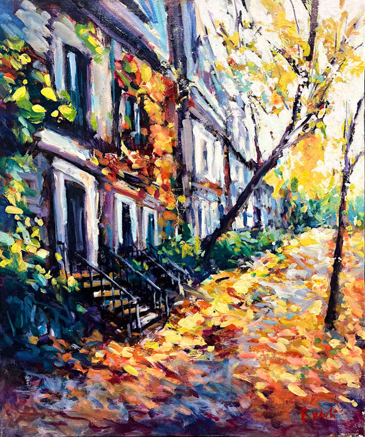 Pei Yang - Autumn in NDG 24x20