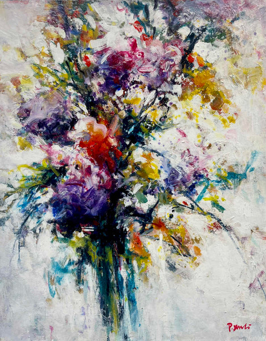 Pai Yang - Burst of Colour 30x24