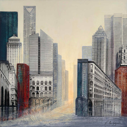 Renee De Gagné - Passe est present 30x30