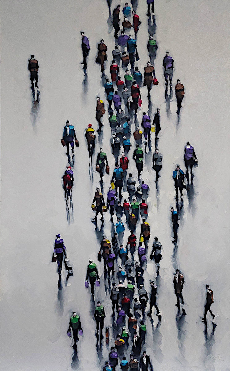 Harold Braul - Rush Hour 48x30