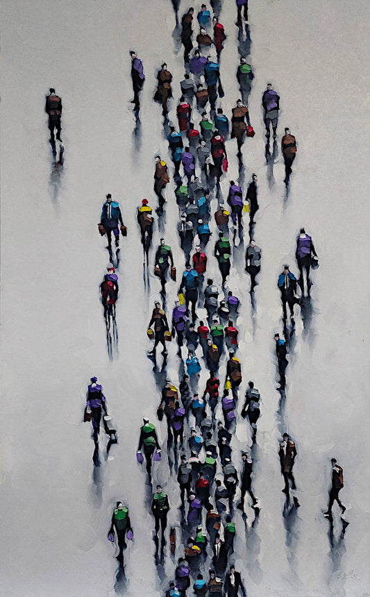 Harold Braul - Rush Hour 48x30