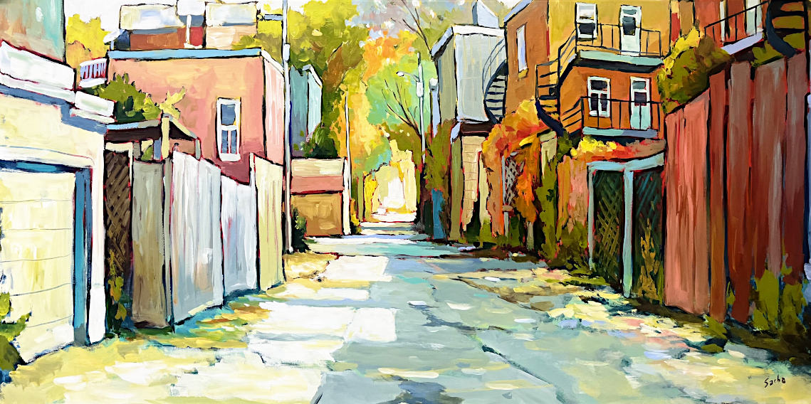 Sacha Barrette - Diaphanous Light 30x60