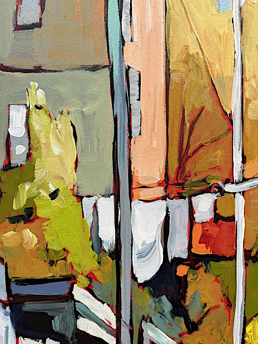 Sacha Barrette - Large Blue Apartment 30x40