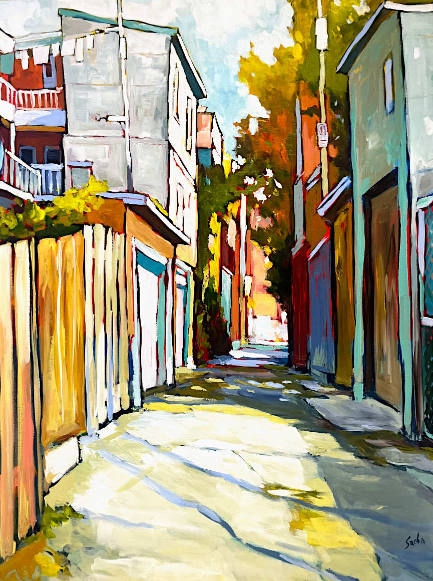 Sacha Barrette - Mid Summer Mid-Autumn 40x30