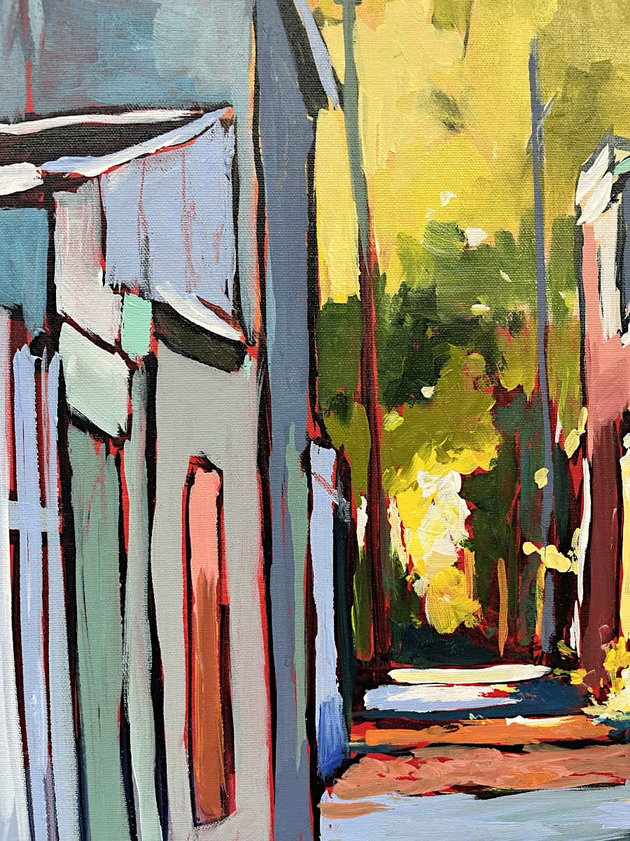 Sacha Barrette - Sea Shadow 36x36