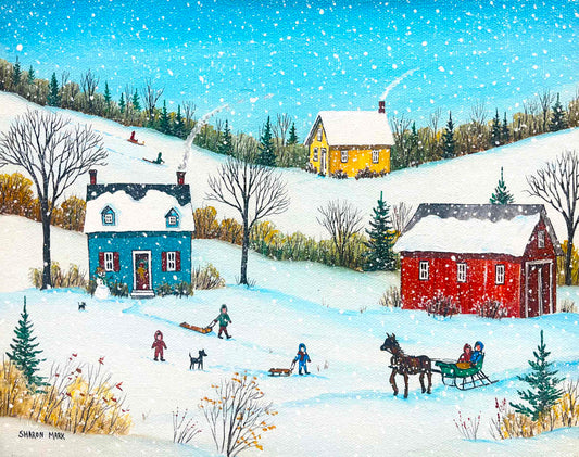 Sharon Mark - Snowflakes 8x10