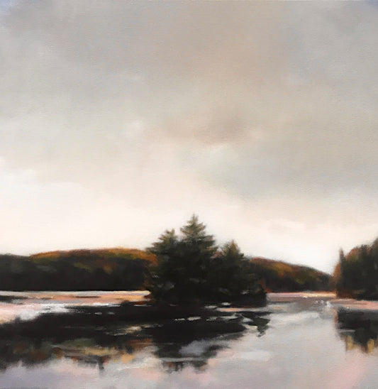 Joe Fidia - Smoke Lake 24x24