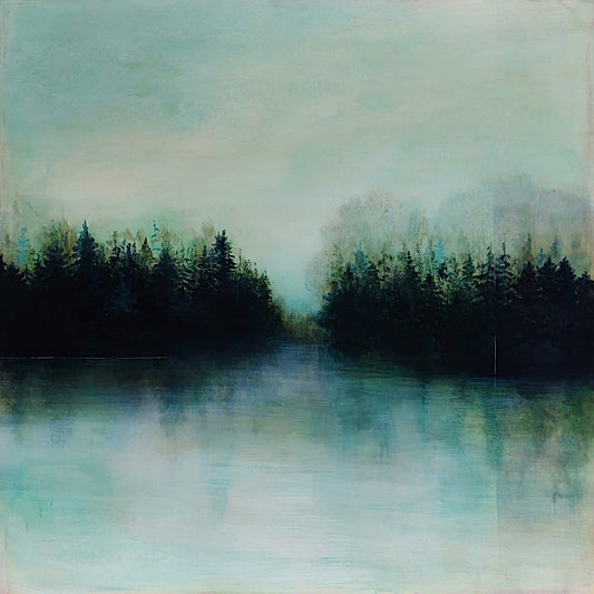 Fiona Hoop - Sojourn 40x40