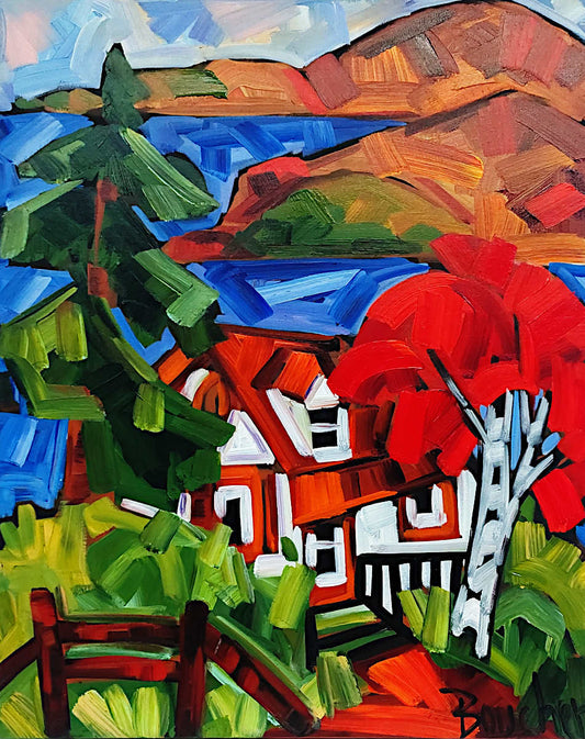 Marie-Claude Boucher - Soleil d’automne 30x24