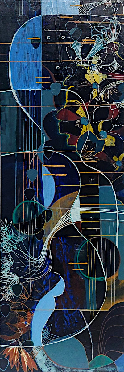 Audrey Bazinet -Sounds and Colours 36x12