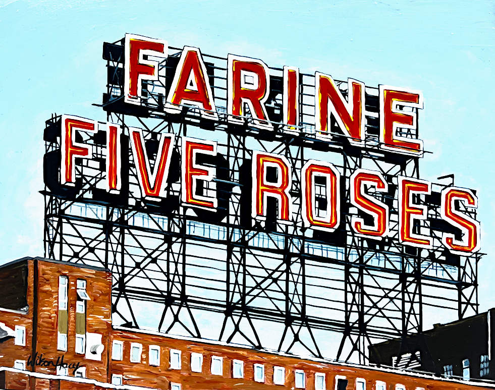Timothy Wilson Hoey - Farine Five Roses, 11x14