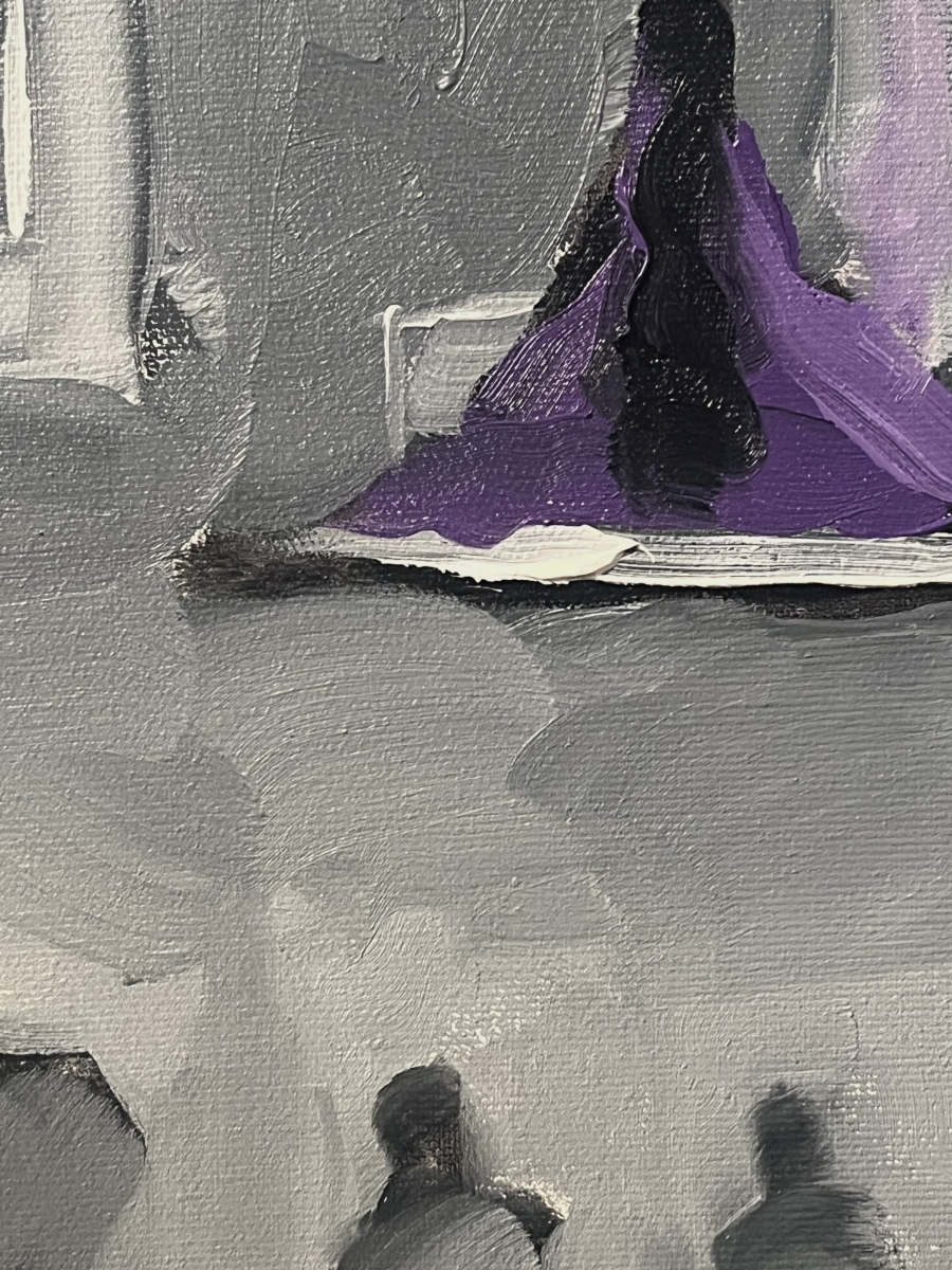 Harold Braul - Waiting on a Friend 40x30