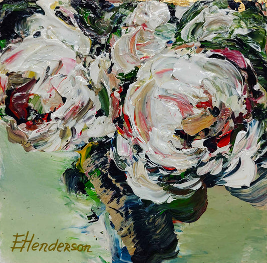Elena Henderson - Winter Blooms 8x8