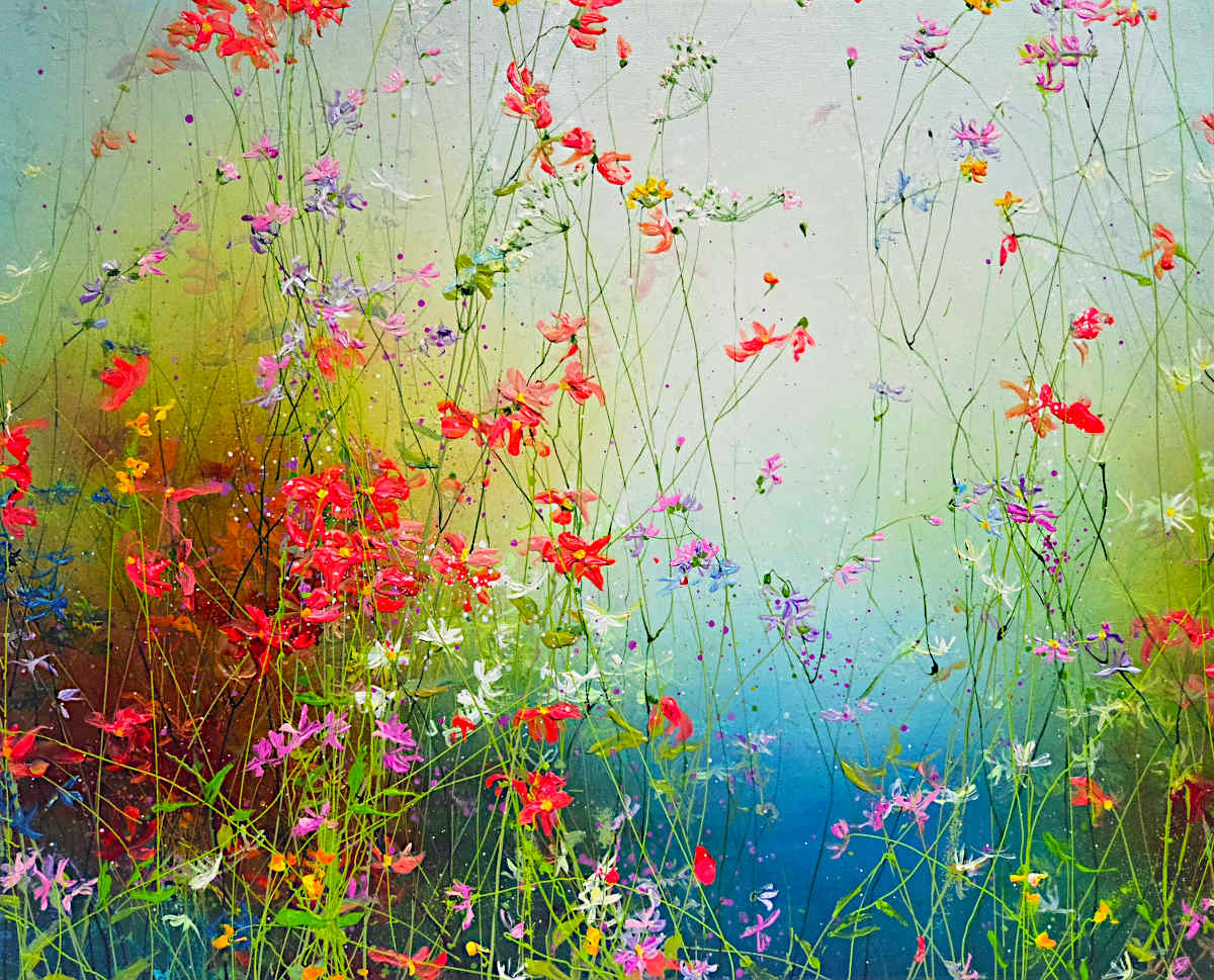 Yulia Muravyeva - Blue Reflections 24x30