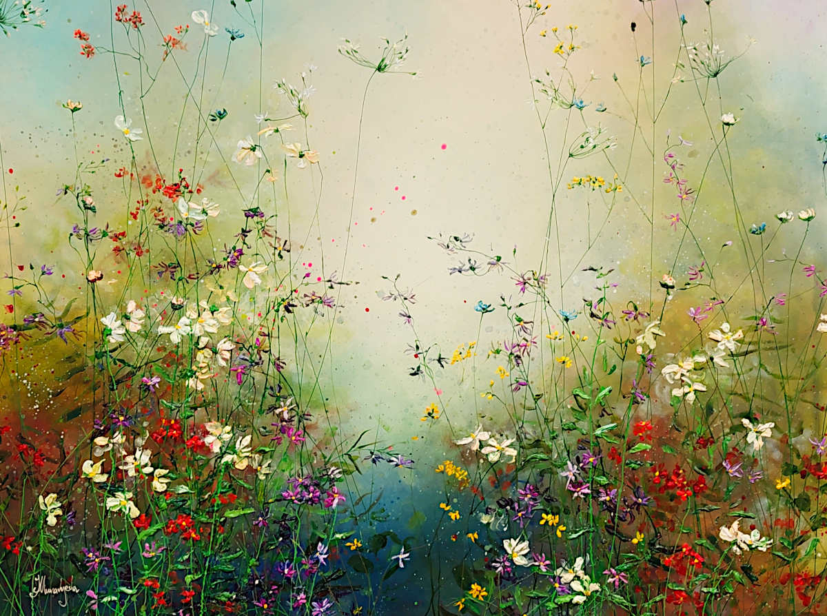 Yulia Muravyeva - Breath of the Wild Garden 36x48