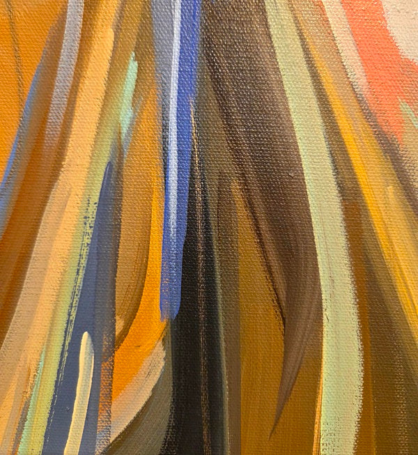 Laura Stevens - Shy Violet 24x24