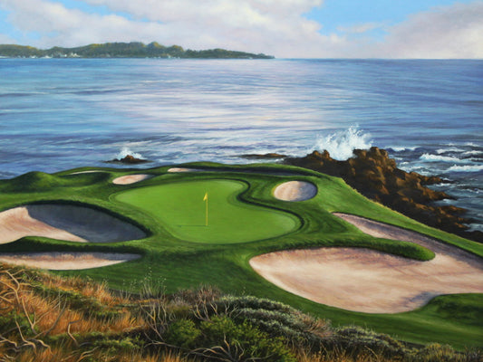 Craig Skinner - 7 Pebble Beach 18x24