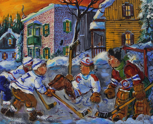 Lise Labbé - A Slippery Game 8x10