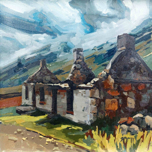 A Scottish Ruin 16x16