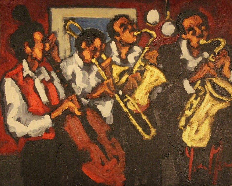 Yvonne Mora -All That Jazz 24x30