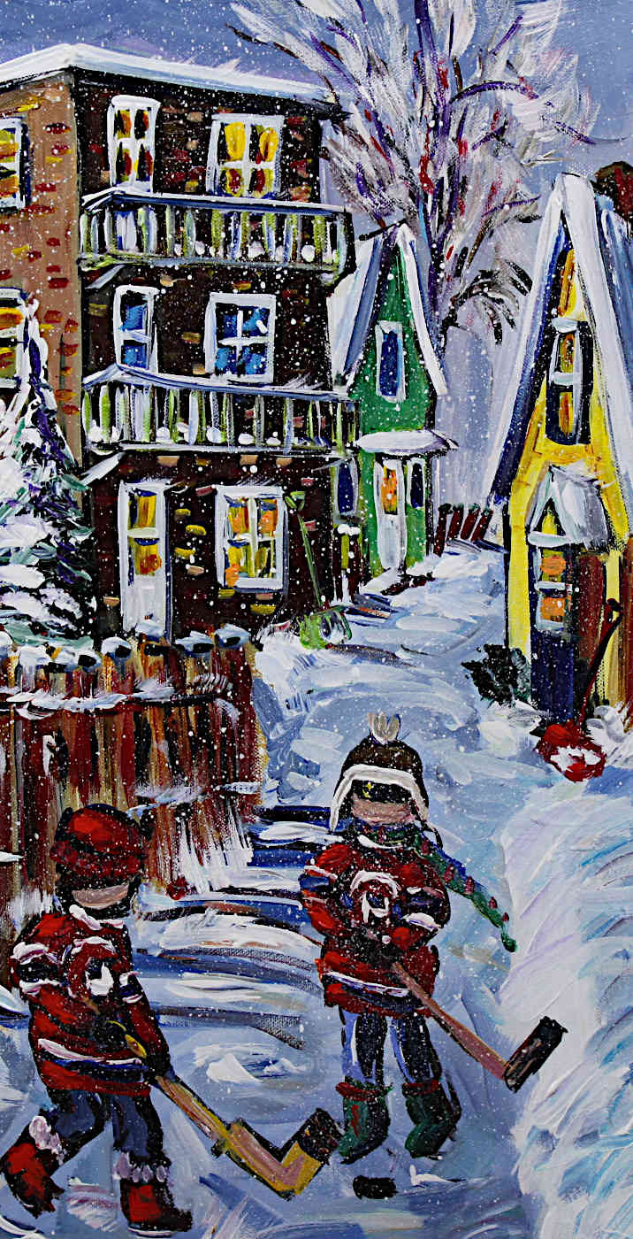 Katerina Mertikas - Alley Hockey 24x12