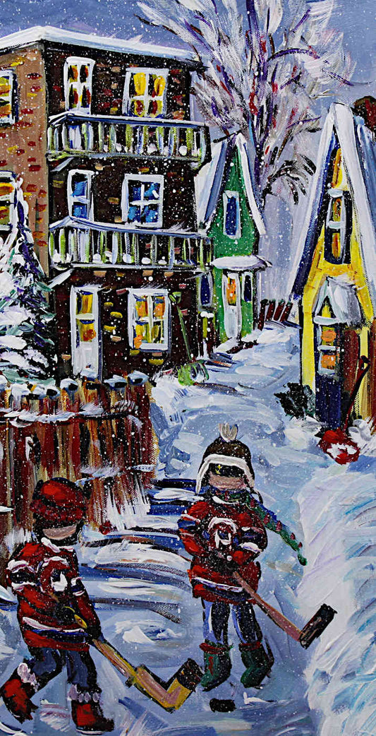 Katerina Mertikas - Alley Hockey 24x12