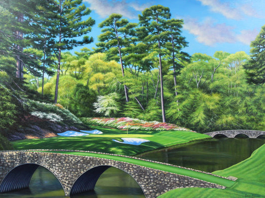 Craig Skinner - Augusta 12th Hole 30x40