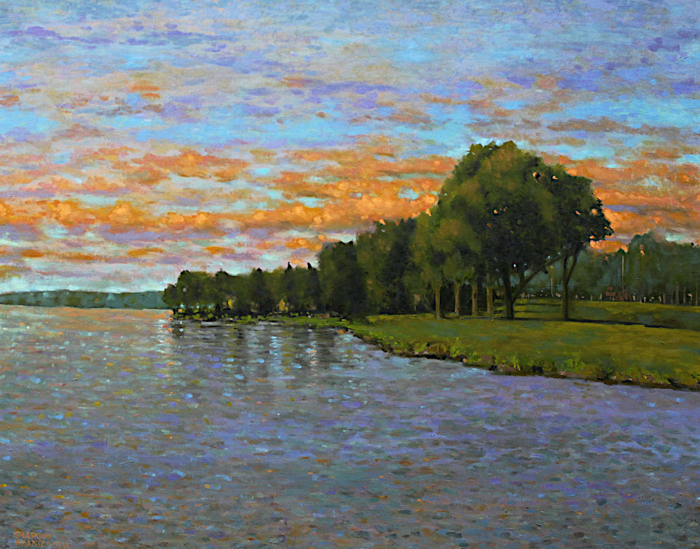 Shapour Khanizadeh - Baie DUrfe 24x30