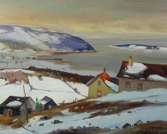 Louis Tremblay - Baie St Paul 24x30