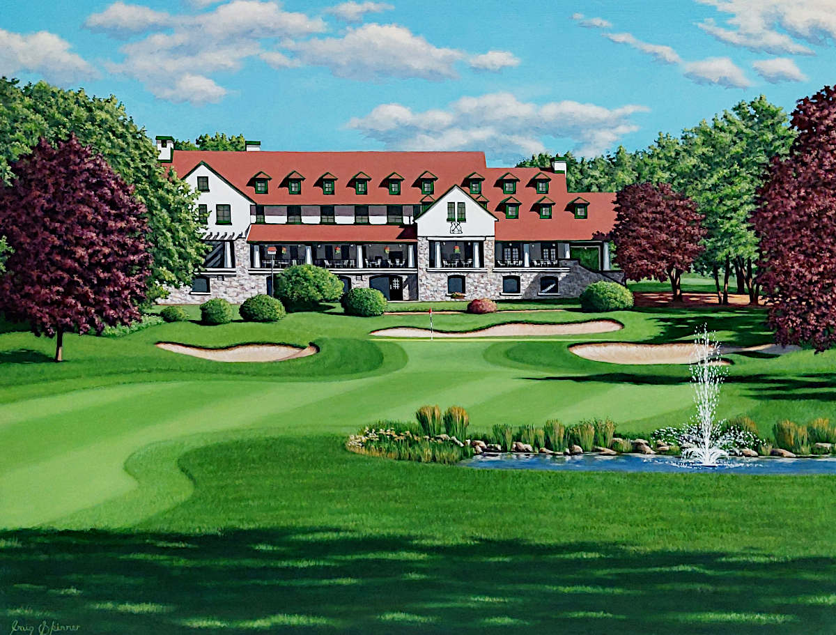 Craig Skinner - Beaconsfield Club House 18x24