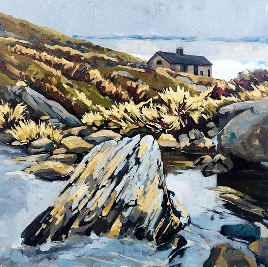 Megan FitzGerald - Being Here, This Misty Morning 24x24