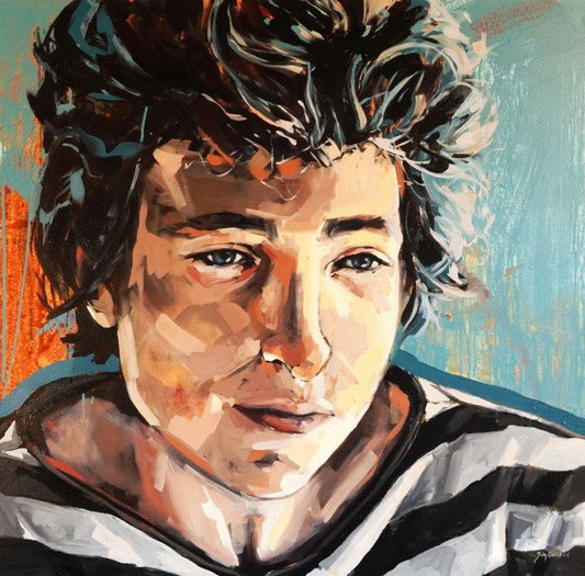 Megan Fitzgerald - Bob Dylan 36x36