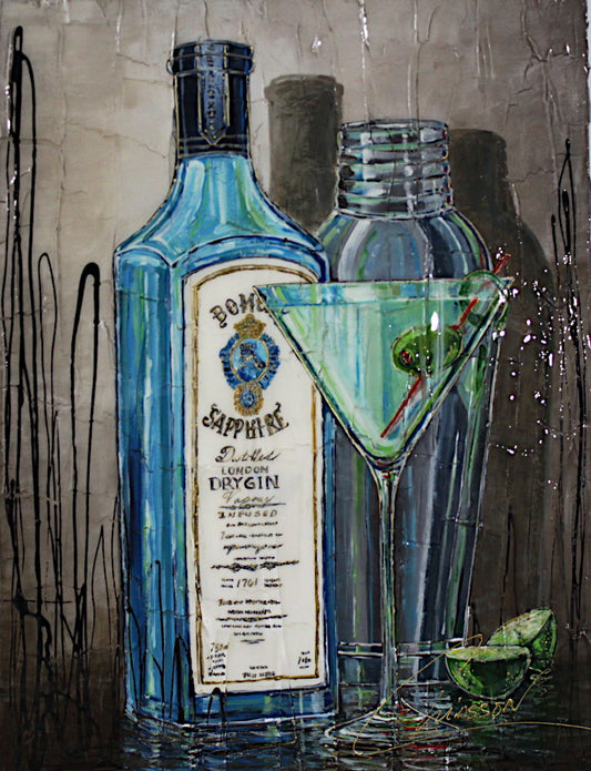 Bombay Gin 24 x 18