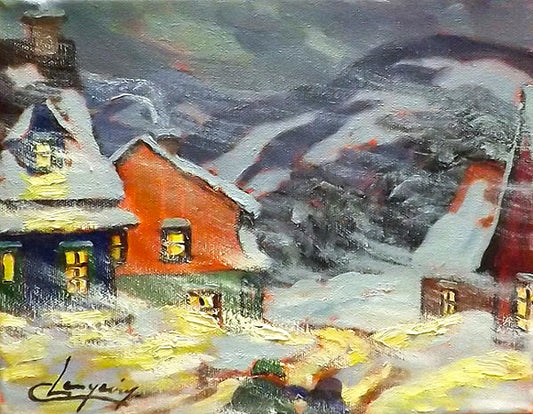 Claude Langevin - Bourrasque 8x10