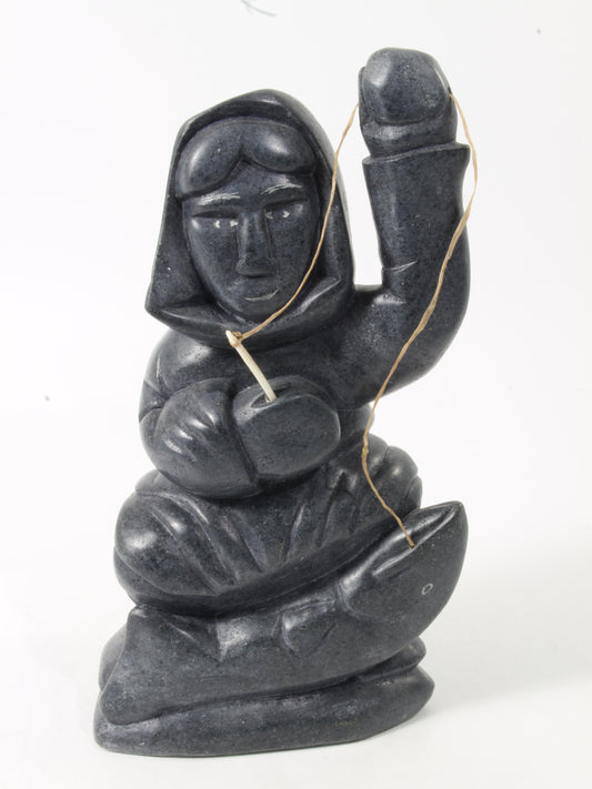 Pita Pirti - soapstone sculpture 12x6x4