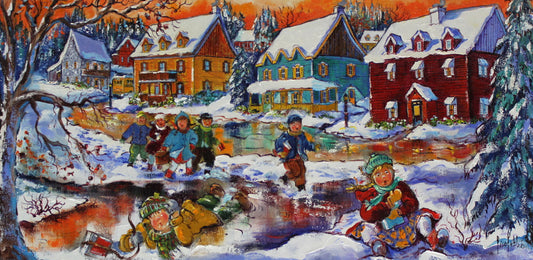 Lise Labbé - C'est Glissant 10x20