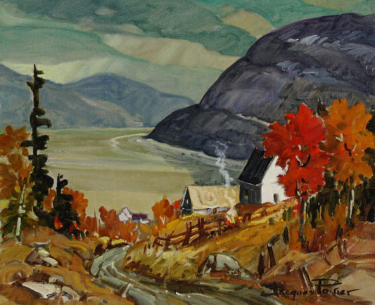 Jacques Poirier - Charlevoix en automne 10x12