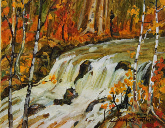 Jacques Poirier - Chute de Lievre, Laurentides 8x10