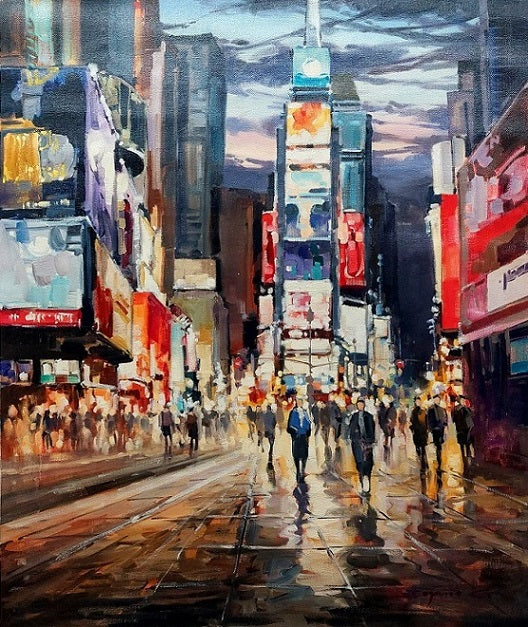 Eugenio Cohaila - City Lights 24x20