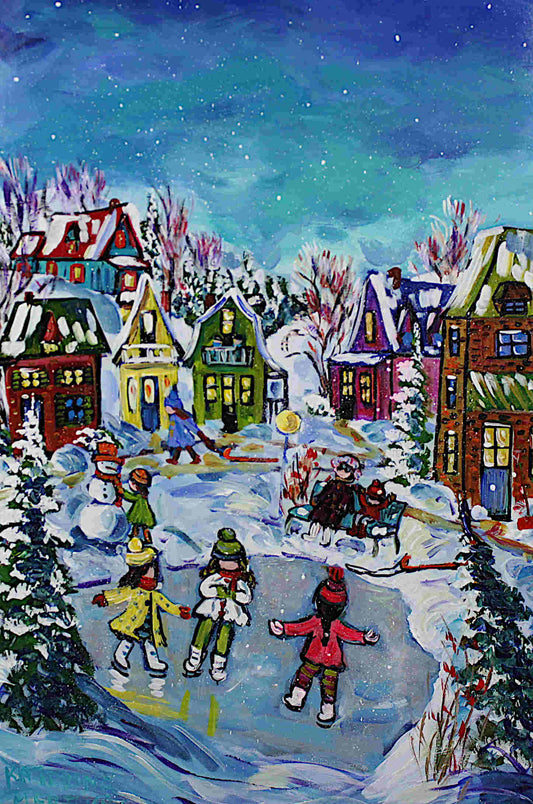 Katerina Mertikas - Classic Winter 36x24