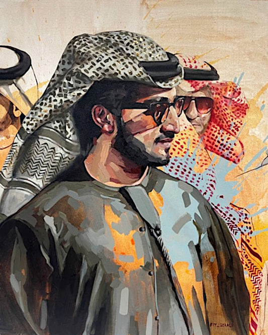 Megan Fitzgerald - Commission - Prince 48x36