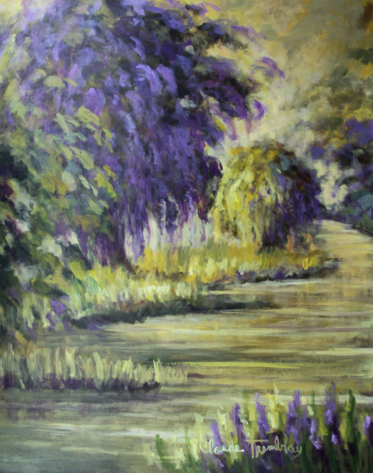 Claude Tremblay - Confin de la mémoire 60x48