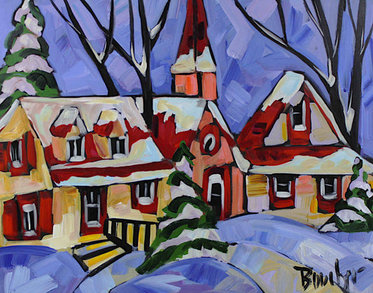 Marie-Claude Boucher - December Snow 24x30