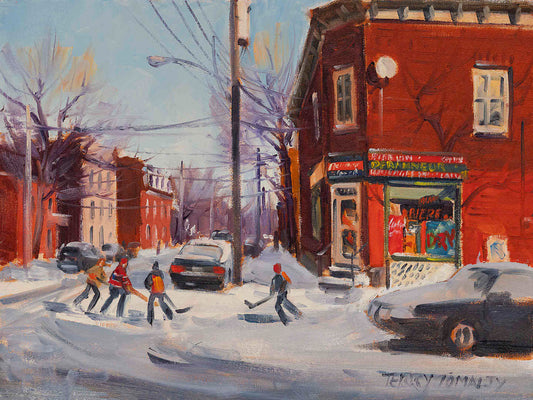 Terry Tomalty - Depanneur Rue Charlevoix 12x16