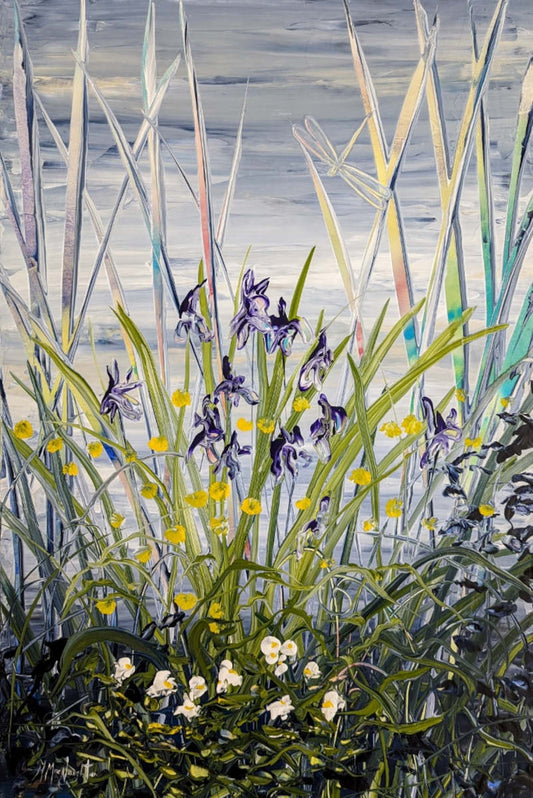 Hanna MacNaughtan - Earth Laughs In Flowers 30x20