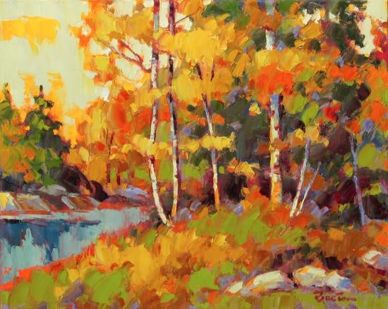 Yvon Breton - Endroit de reve 16x20